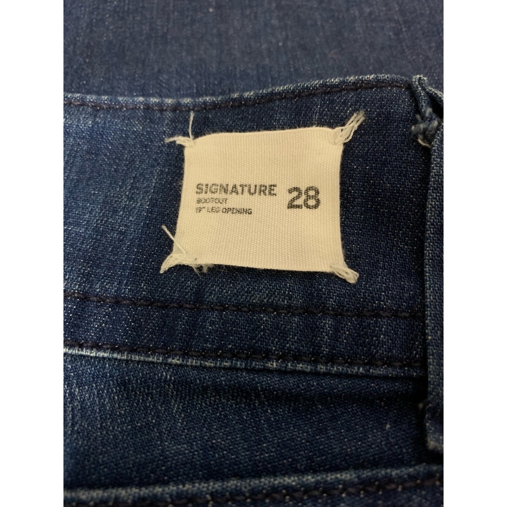 Hudson Mid-Rise Signature Bootcut Jeans Size 28 - Picture 7 of 9